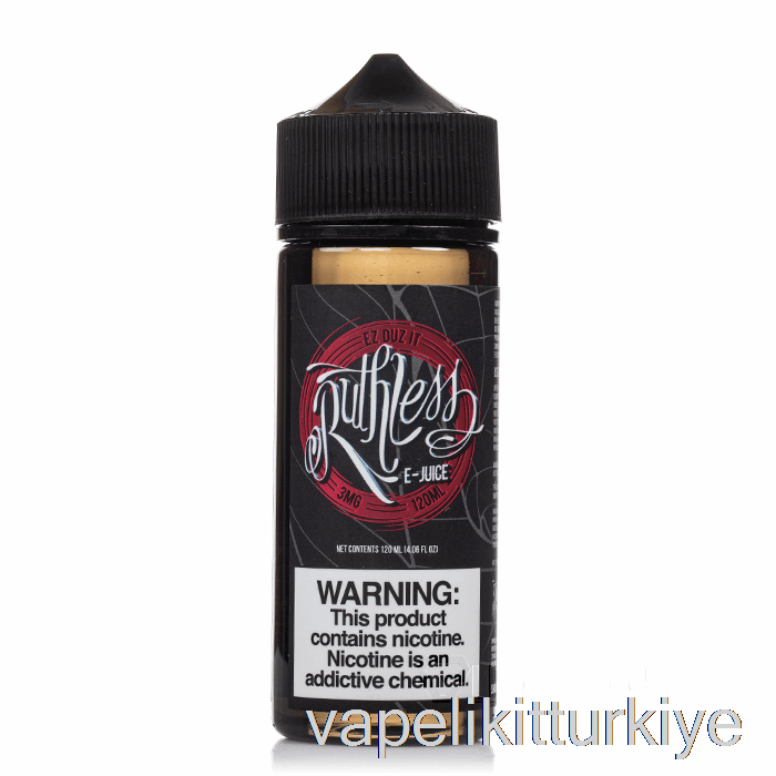 Vape Türkiye Ez Duz It - Acımasız Buhar - 120ml 3mg
